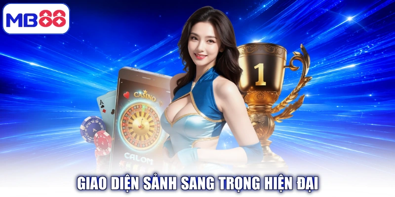 Giao diện sảnh sang trọng hiện đại