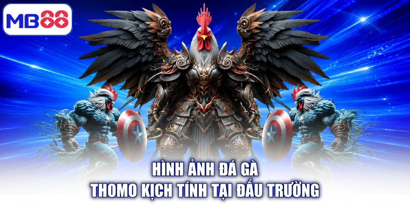 Hình ảnh Đá Gà Thomo kịch tính tại đấu trường