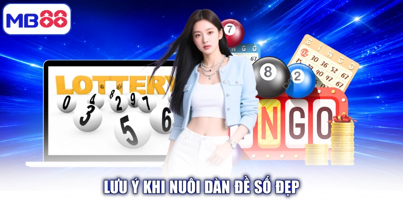 Lưu ý khi nuôi dàn đề số đẹp